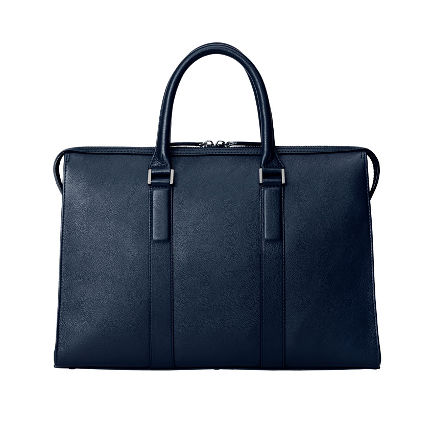 土屋鞄製造所/プロータ スクエアブリーフ (防水)|「ビジネスパーソンの常識」天気を気にせず、雨の日も気兼ねなく使える、本格派かつ実用性重視の革鞄 土屋鞄製造所/プロータ(plota) スクエアブリーフ (防水)(色:ブラック、正面イメージ)