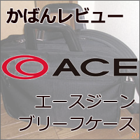 【ビジネス鞄レビュー】エースジーン EVL-1 ブリーフケース 65115