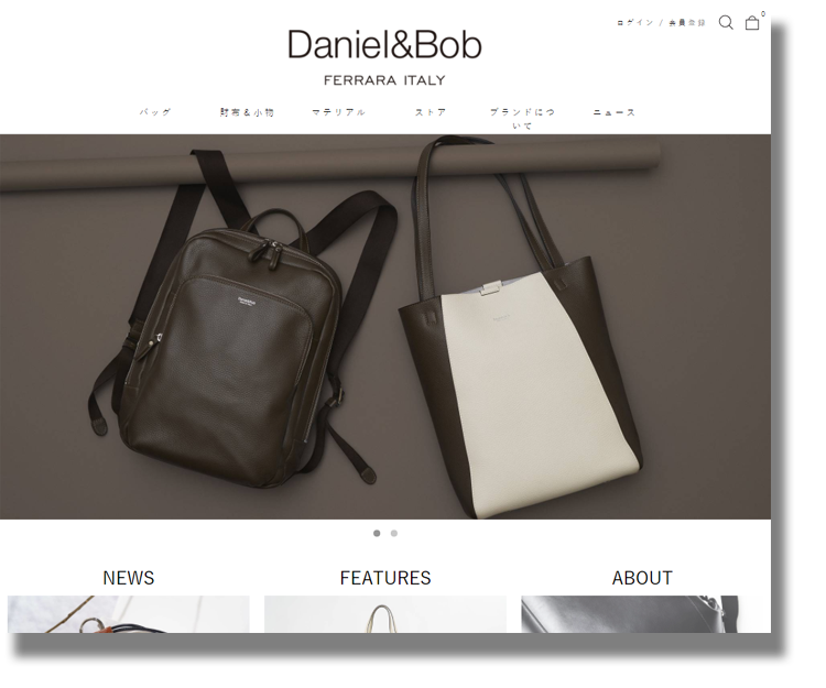 ダニエル＆ボブ(Daniel＆Bob)公式サイト