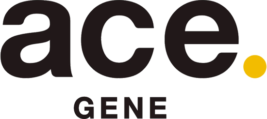 エースジーン(ace. GENE)のブランドロゴ